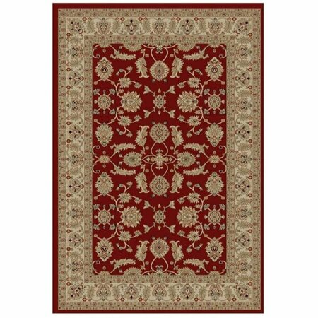 CONCORD GLOBAL TRADING 2 ft. 7 in. x 4 ft. Jewel Antep - Red 44403